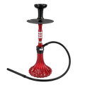 Red Glass Hookah – 1 Hose