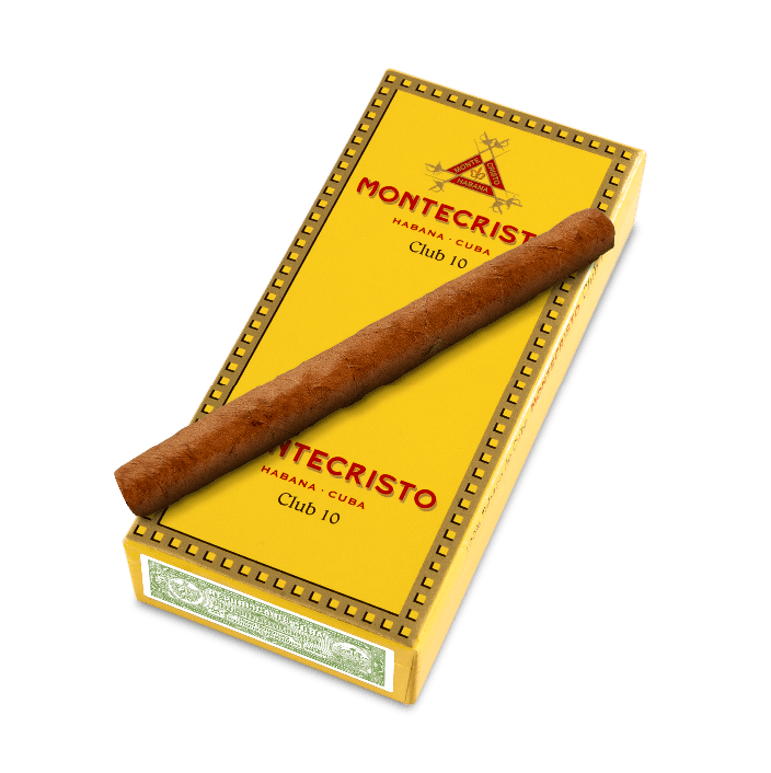 Montecristo club cigarillos pack with premium tobacco cigarillos