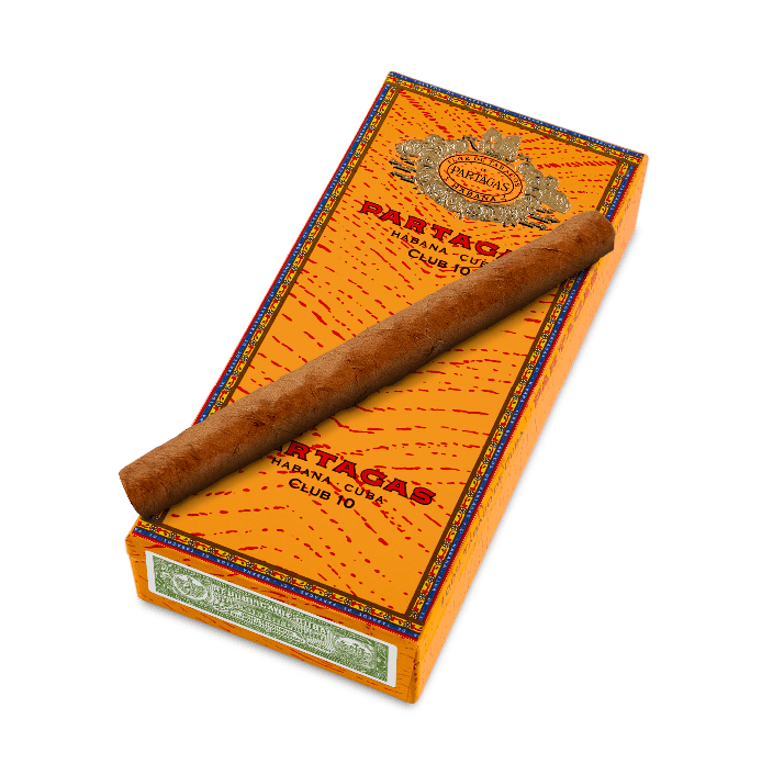 Partagás club cigarillos pack with premium tobacco cigarillos
