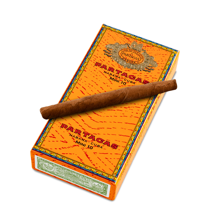 Partagás Mini cigarillos pack with premium tobacco cigarillos