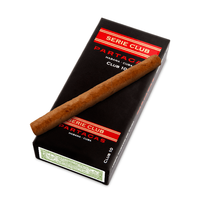 Partagás Serie Club cigarillos pack with premium tobacco cigarillos