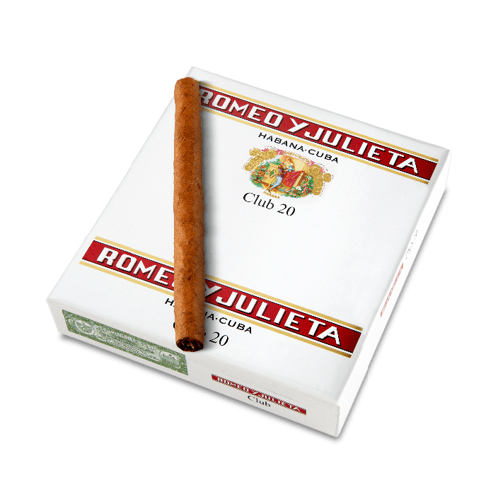 Romeo y Julieta Club cigarillos pack with premium tobacco cigarillos
