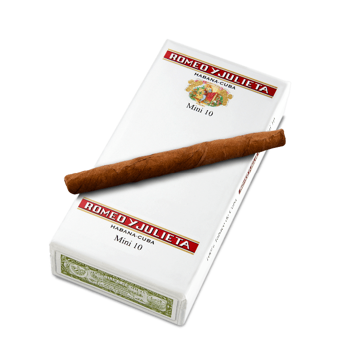 Romeo y Julieta Mini cigarillos pack with premium tobacco cigarillos