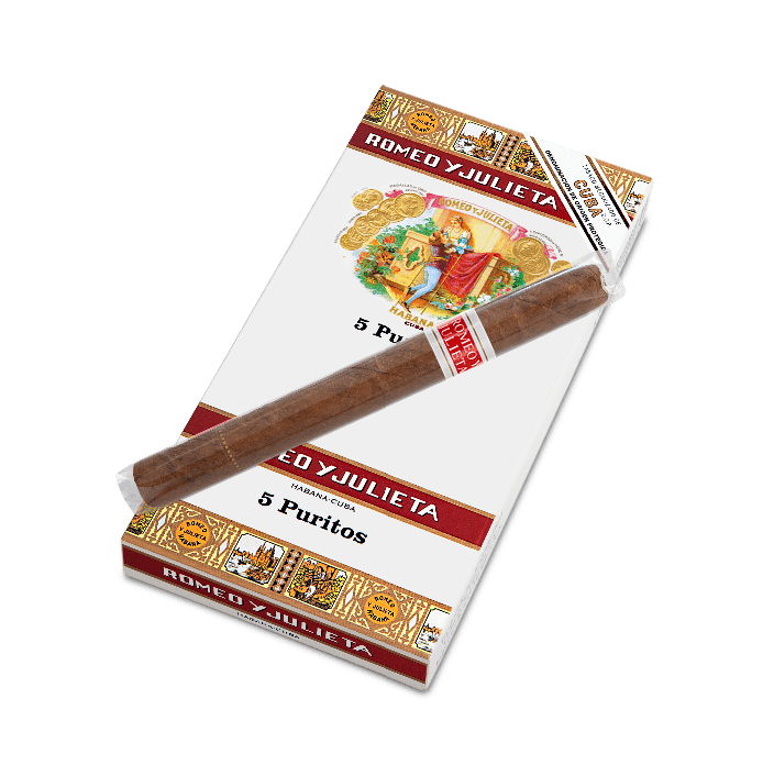 Romeo y Julieta Puritos cigarillos pack with premium tobacco cigarillos