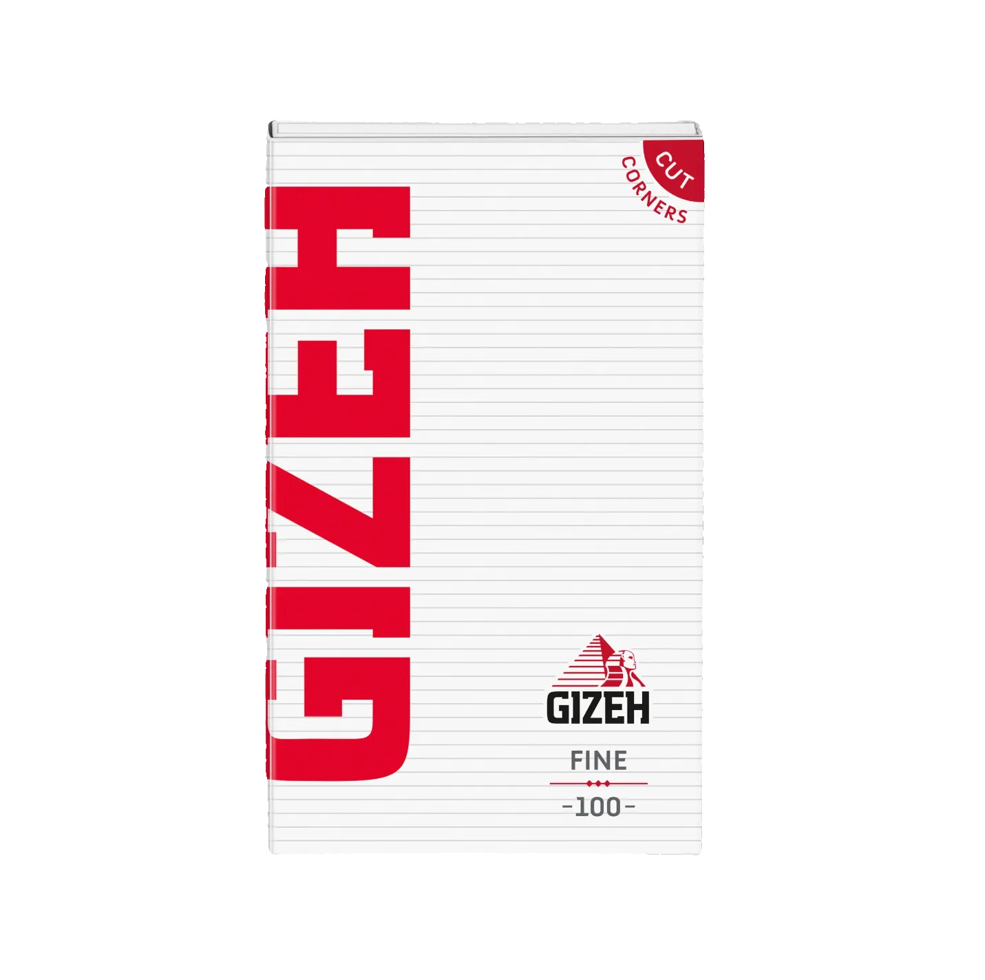 Gizeh Fine Magnet Red rolling papers pack with 100 papers