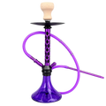 Modern Glass Hookah – 55 cm – Deep Purple – 1 Hose