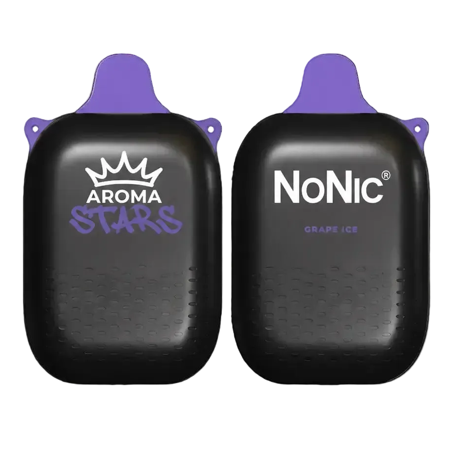 Aroma Stars 7000 Puffs NoNic Grape Ice disposable vape