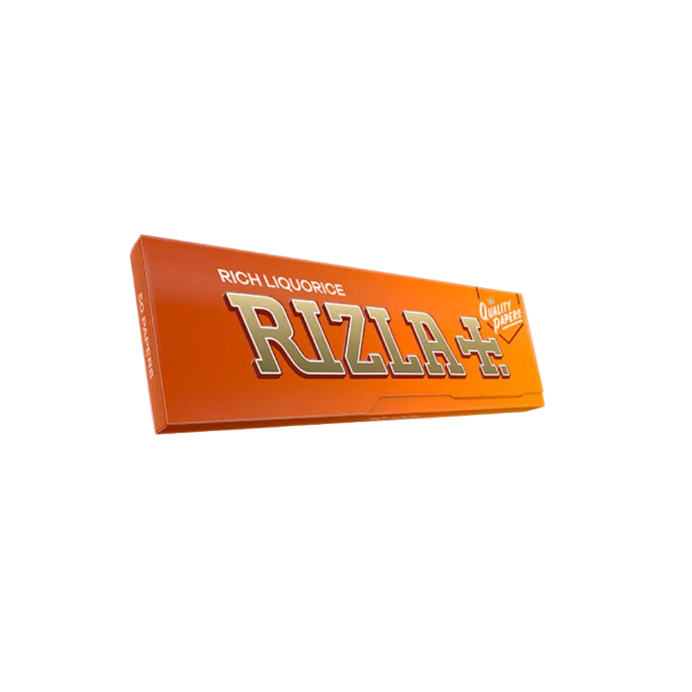 Rizla Liquorice rolling papers pack packaging